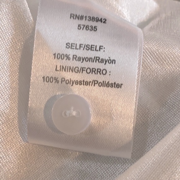 NWOT 12th Heart White Button Back Sundress. Sz L - Picture 6 of 7